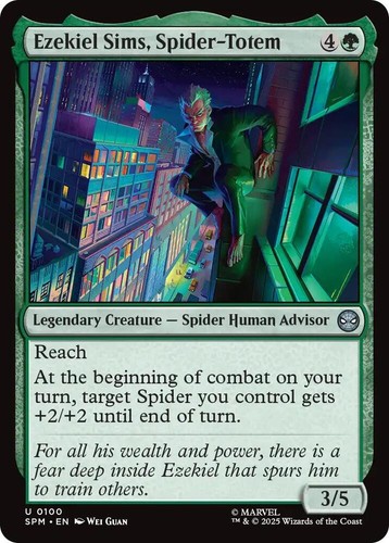 Ezekiel sims spider totem 100 - ezekiel,